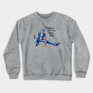 Sporty Crewneck Sweatshirt